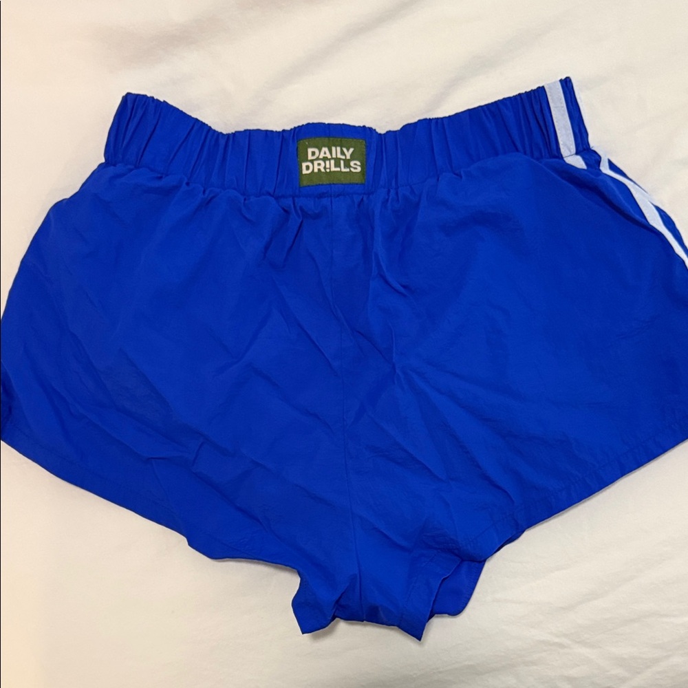 Daily Drills Vibrant Blue Athletic Shorts